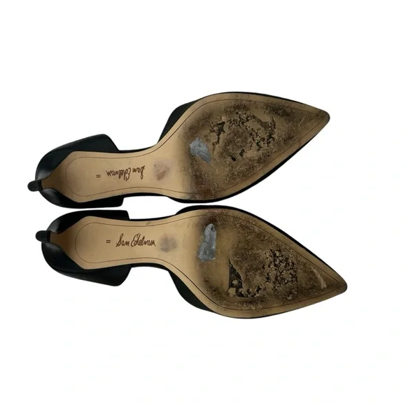 Sam Edelman TELSA D'Orsay Pump 3" Heels Black women's size 11 - Picture 8 of 13